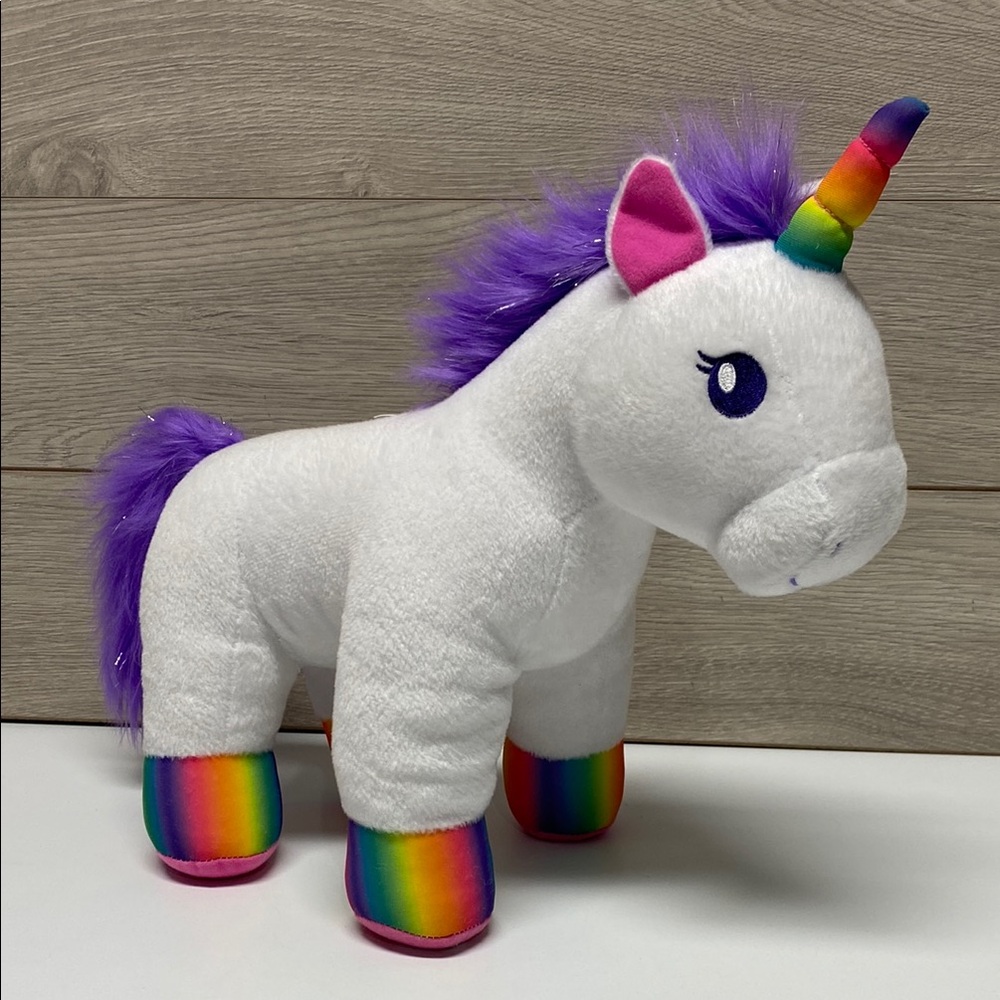 Build-A-Bear Color Craze Rainbow Unicorn Plush Toy